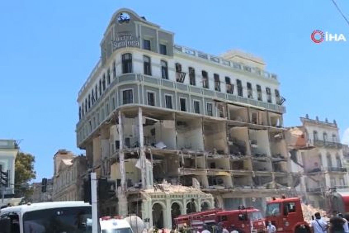 Küba'da oteldeki patlamada can kaybı 43'e yükseldi