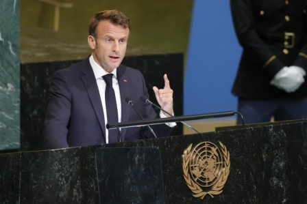 Macron, Rusya'nın Ukrayna'yı işgalini “emperyalizme” dönüş olarak nitelendirdi