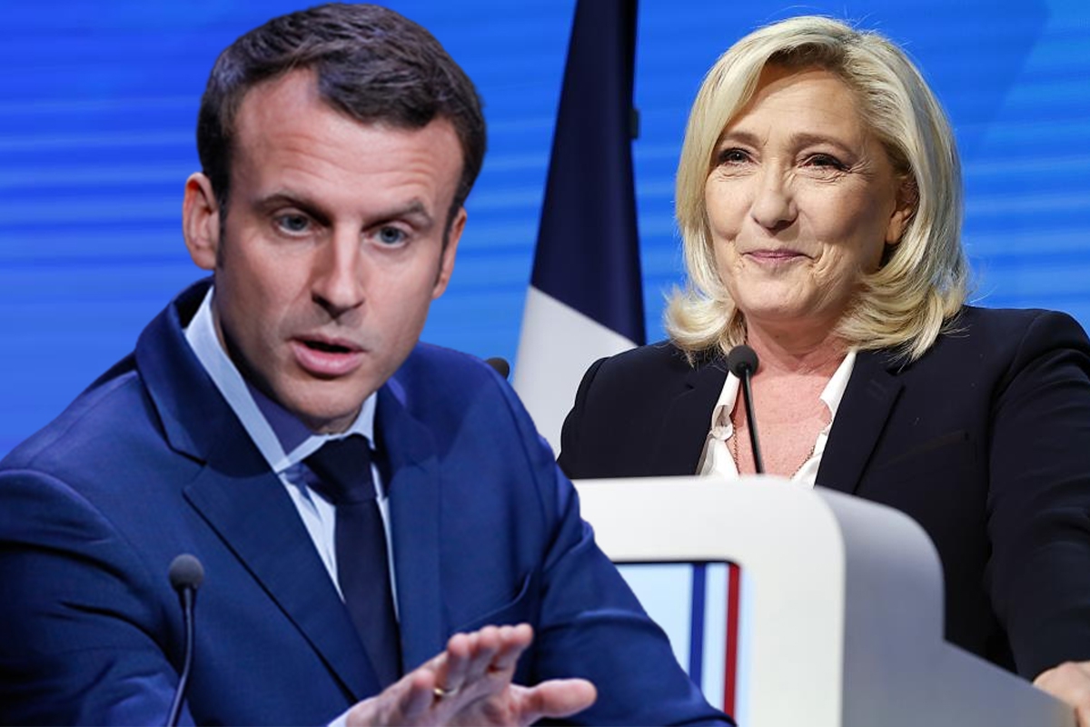 Macron ve Le Pen seçim düellosunda karşı karşıya geldi