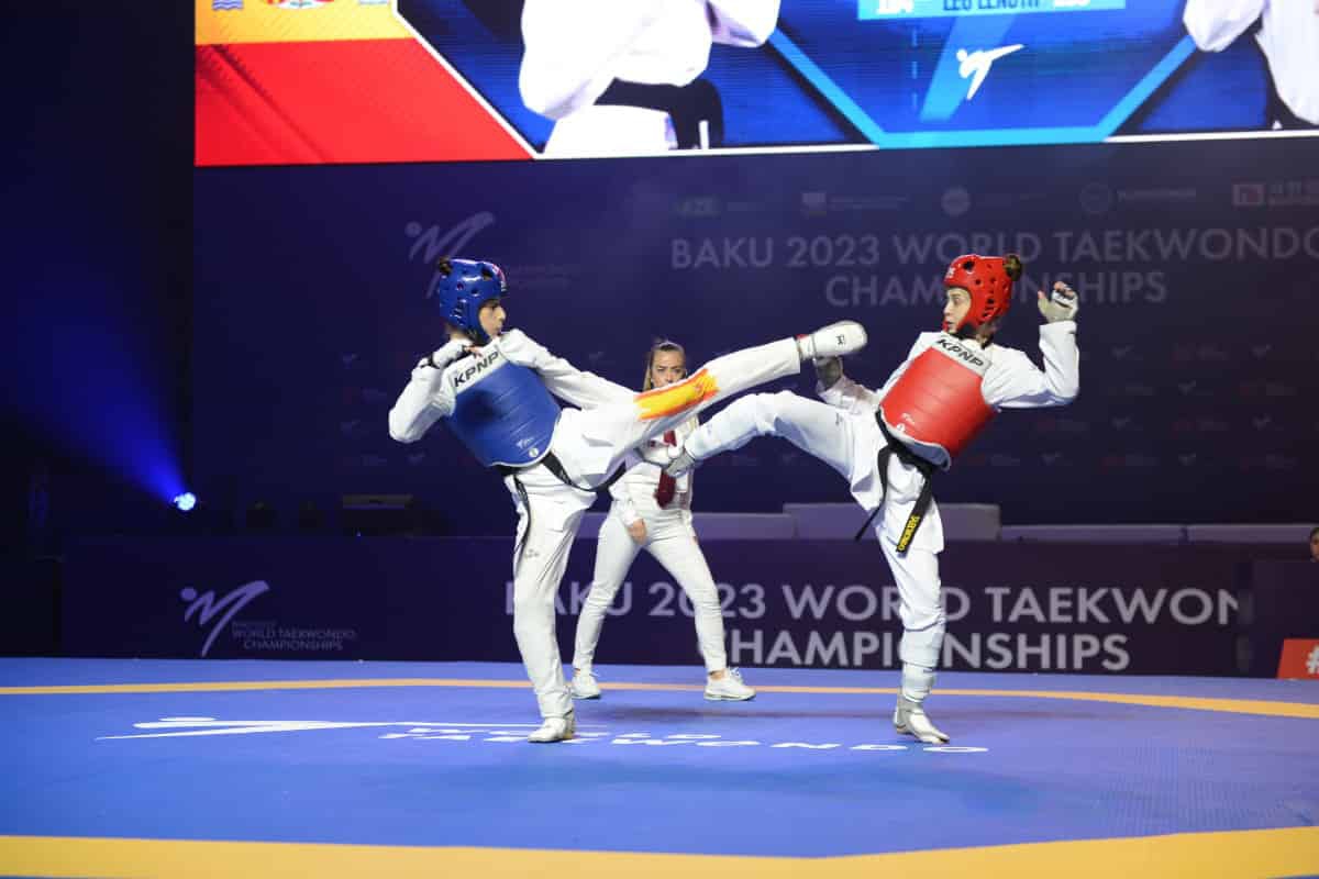 Merve Dinçel, Dünya Tekvando Şampiyonası'nda finale yükseldi