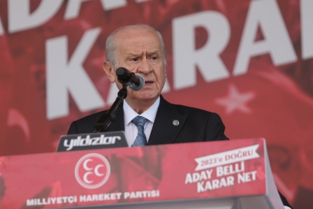 MHP Lideri Bahçeli: 'HDP ile koalisyon kurmak PKK'ya bakanlık vermektir'