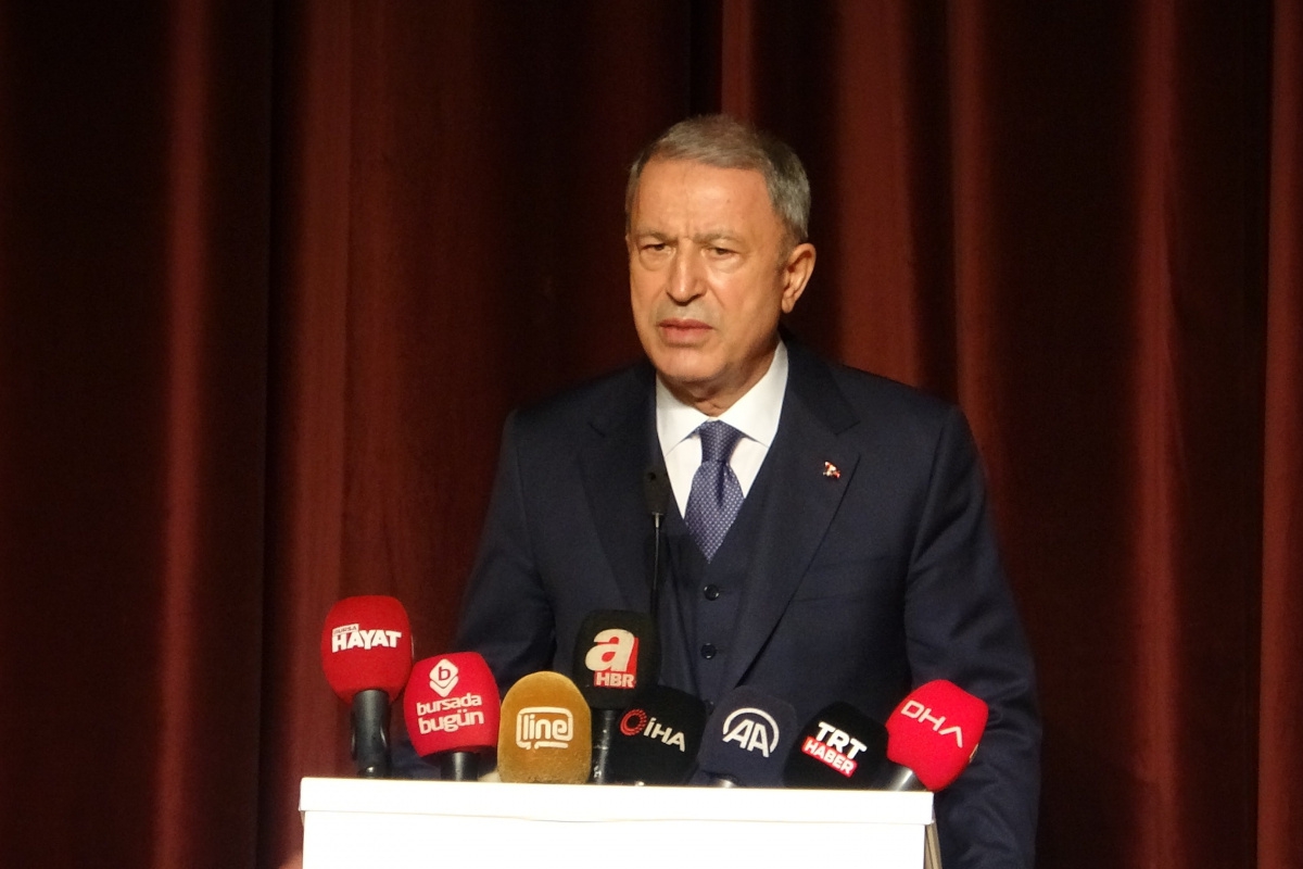 Milli Savunma Bakanı Hulusi Akar: 'Terör, Türk Silahlı Kuvvetlerinin ilk gündem maddesidir'