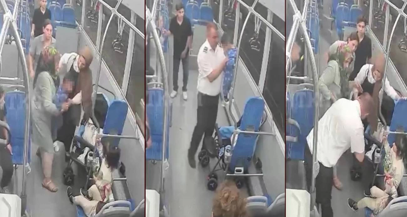 Nefes alamayan çocuğu otobüs şoförü hayata döndürdü