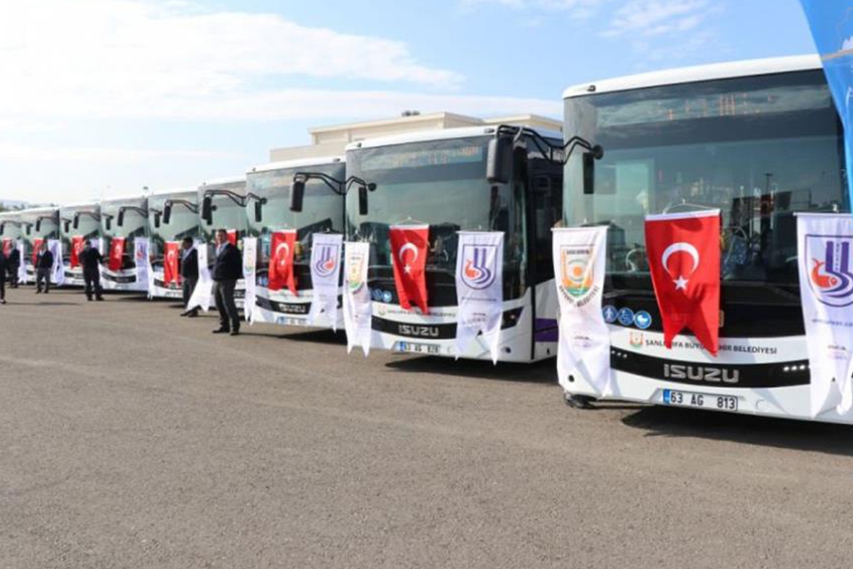 Şanlıurfa'da toplu taşıma bayram boyunca ücretsiz