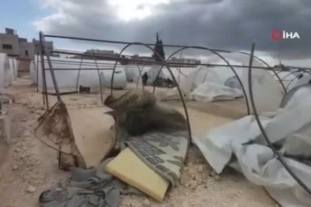 Suriye'yi fırtına vurdu: 4 ölü