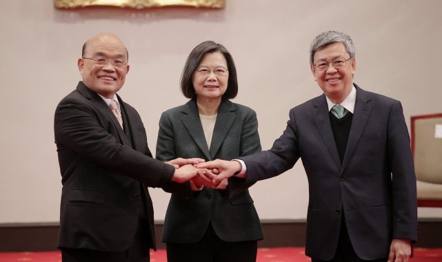 Tayvan'da yeni hükümet kuruldu