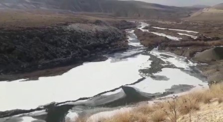 Tekirdağ'da gölet kuruma noktasına geldi