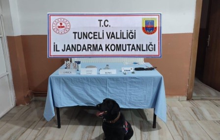 Tunceli’de uyuşturucu operasyonu: 4 gözaltı