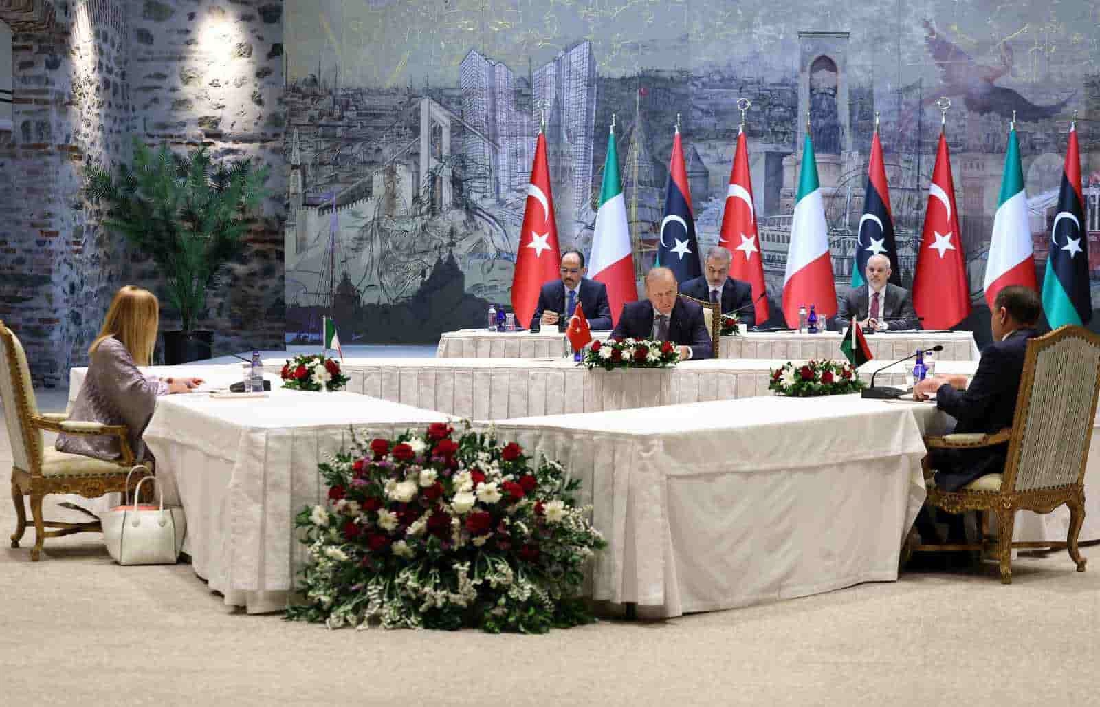 Türkiye-İtalya-Libya üçlü zirvesi sona erdi