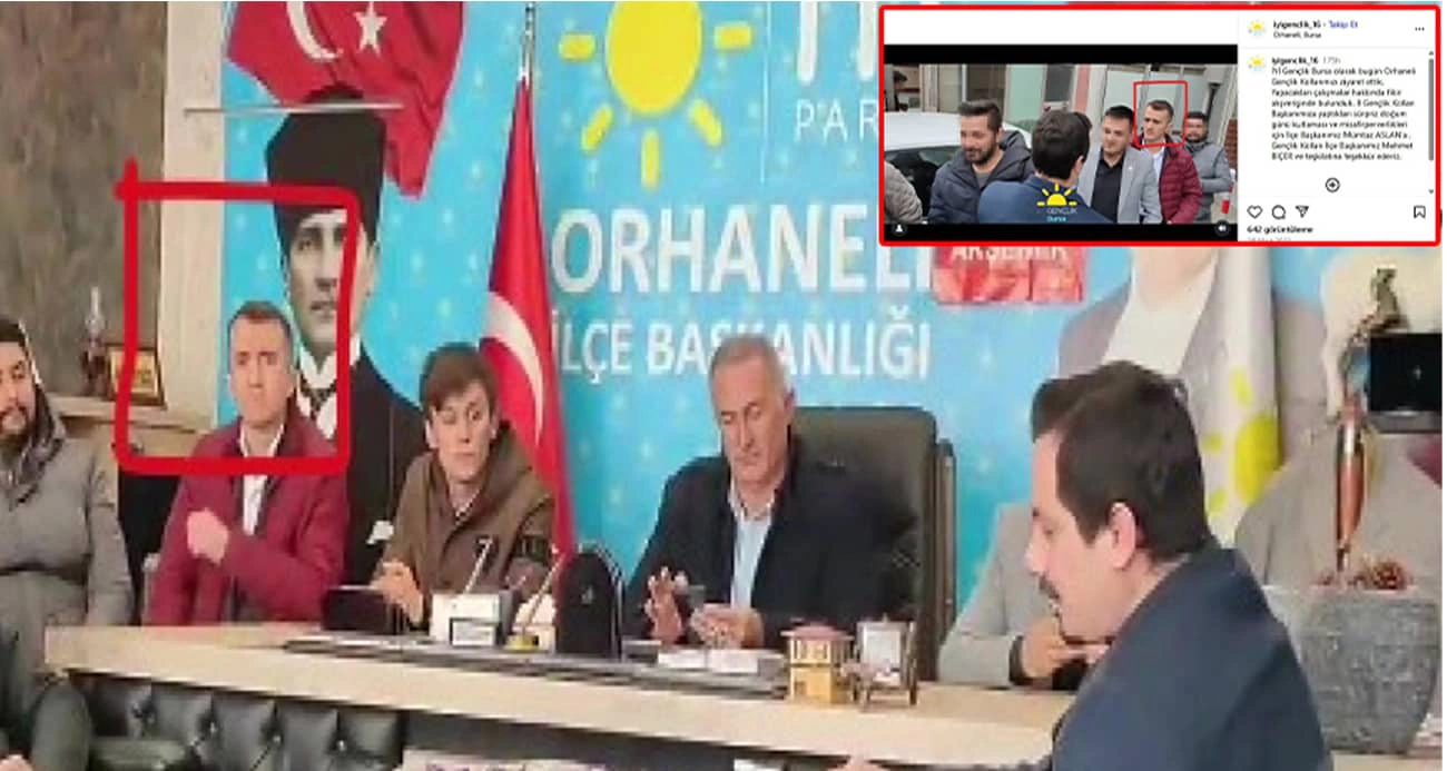 Tutuklanan FETÖ’cü kundakçının, İYİ Parti’deki görüntüleri ortaya çıktı