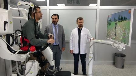 Van’da ‘yürüme robotu’ hastaların umudu oldu