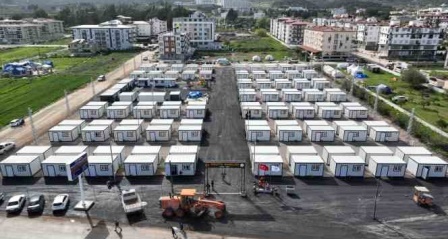 Yakutiye Belediyesi'nin konteyner mahallesi büyük beğeni kazandı