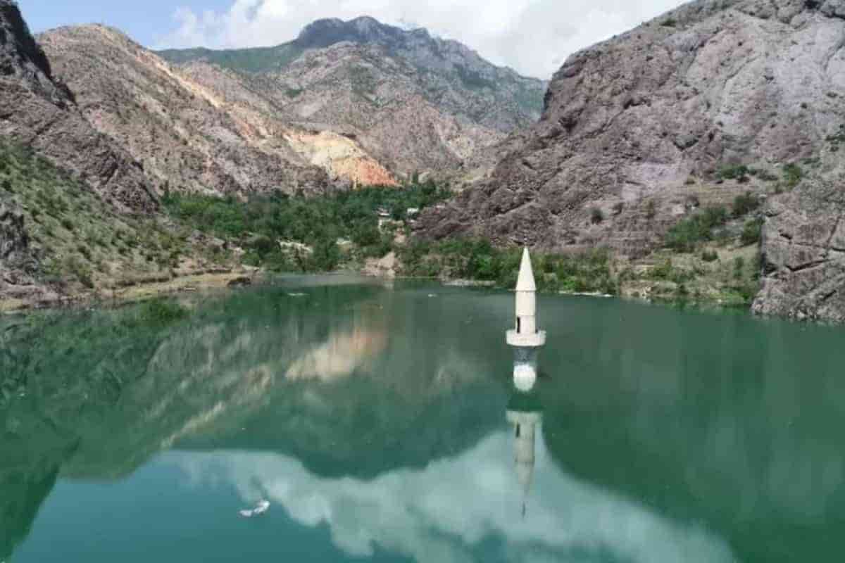 Yusufeli Barajı'nda su yüksekliği 164 metreye ulaştı